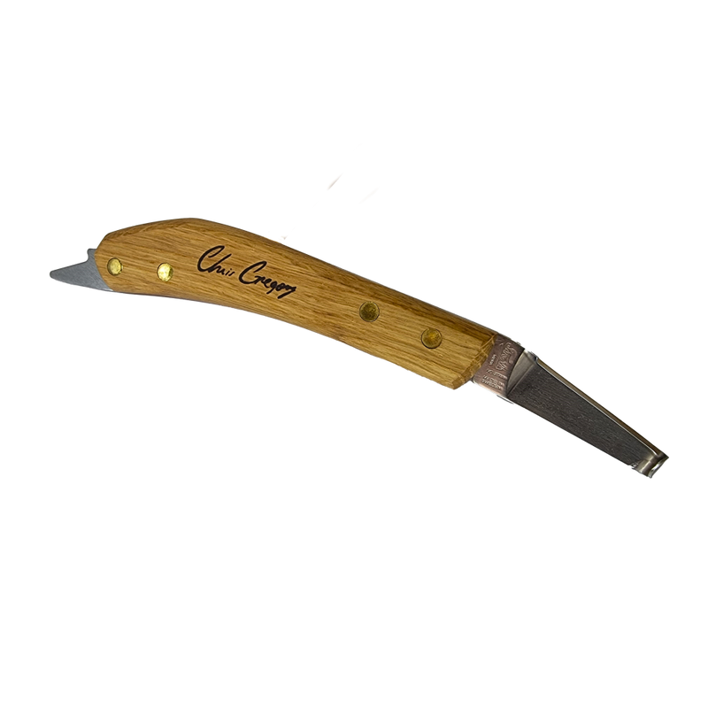 Chris Gregory Hoof Knife 62 Long with Pick